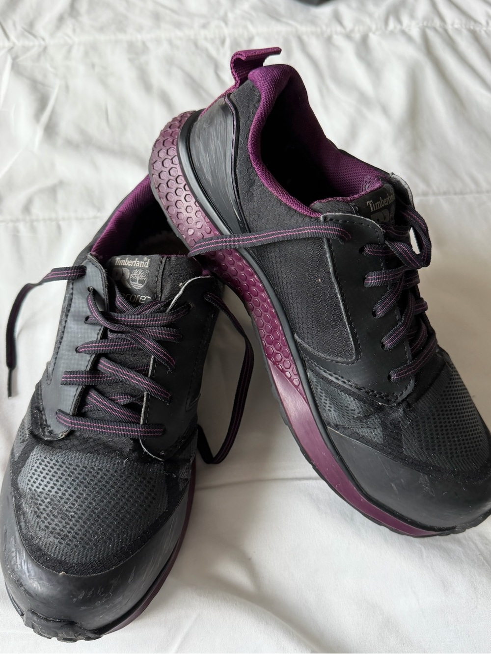Timberland Women's Black & Plum Athletic Sneakers